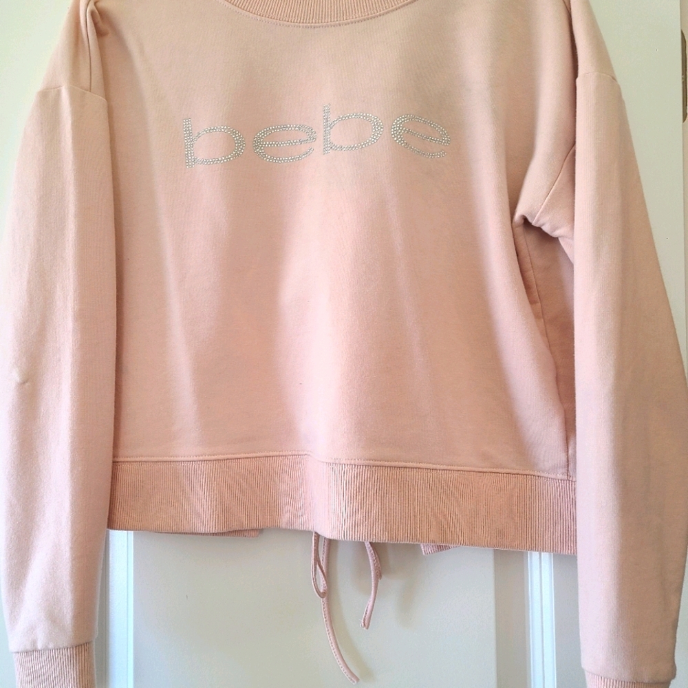 bebe pink long sleeve